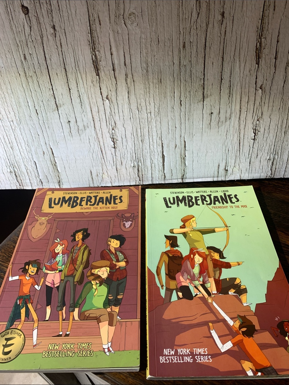Lot of 2 graphic novels LumberJanes